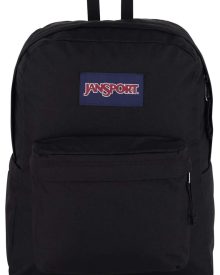 JanSport SuperBreak Plus Backpack with Padded 15-inch Laptop Sleeve and Integrated Bottle Pocket - Spacious and Durable Daypack for Work and Travel - Black